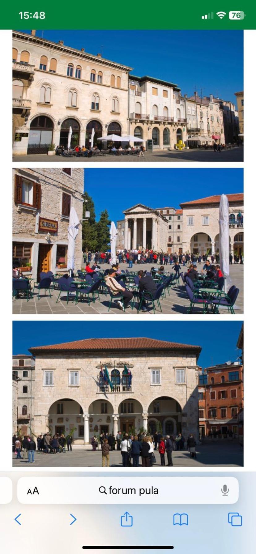 Apartmán Augusta Pula Exteriér fotografie